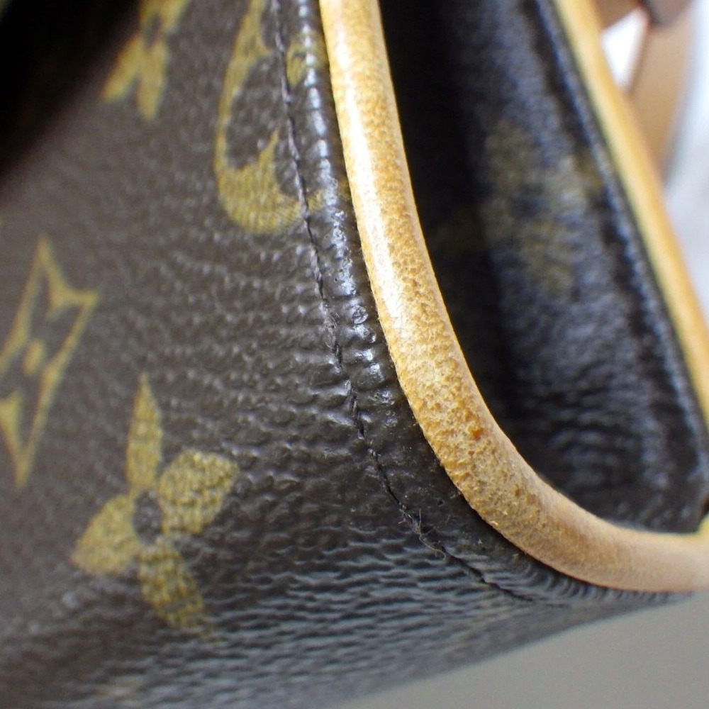 LOUIS VUITTON Pochette Florentine Waist Bag Monogram Canvas Brown - Picture 4 of 6